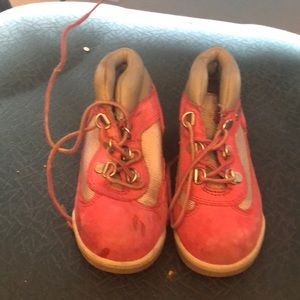 Hot Pink Timberland Boots Little Girls 10